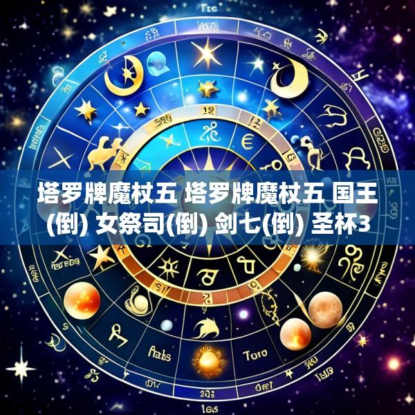 塔罗牌魔杖五 塔罗牌魔杖五 国王(倒) 女祭司(倒) 剑七(倒) 圣杯3
