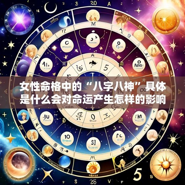 女性命格中的“八字八神”具体是什么会对命运产生怎样的影响