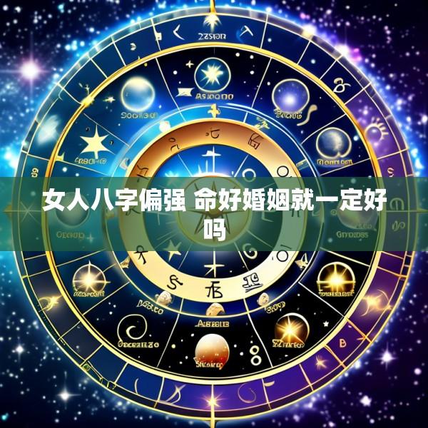 女人八字偏强 命好婚姻就一定好吗