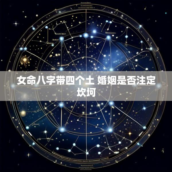 女命八字带四个土 婚姻是否注定坎坷