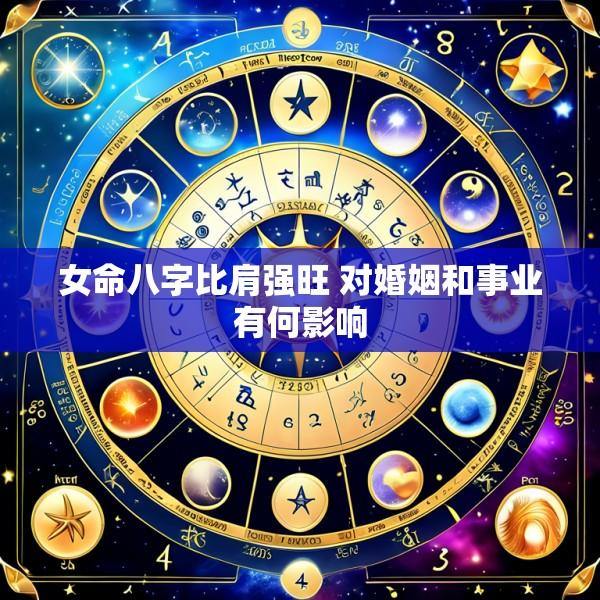 女命八字比肩强旺 对婚姻和事业有何影响