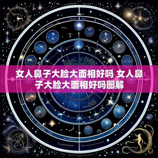 女人鼻子大脸大面相好吗 女人鼻子大脸大面相好吗图解