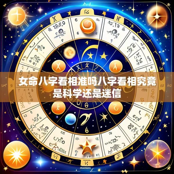 女命八字看相准吗八字看相究竟是科学还是迷信