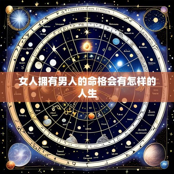 女人拥有男人的命格会有怎样的人生
