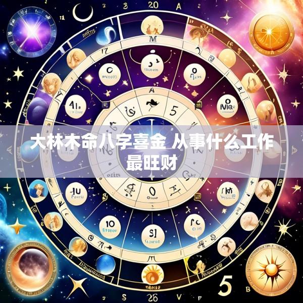 大林木命八字喜金 从事什么工作最旺财