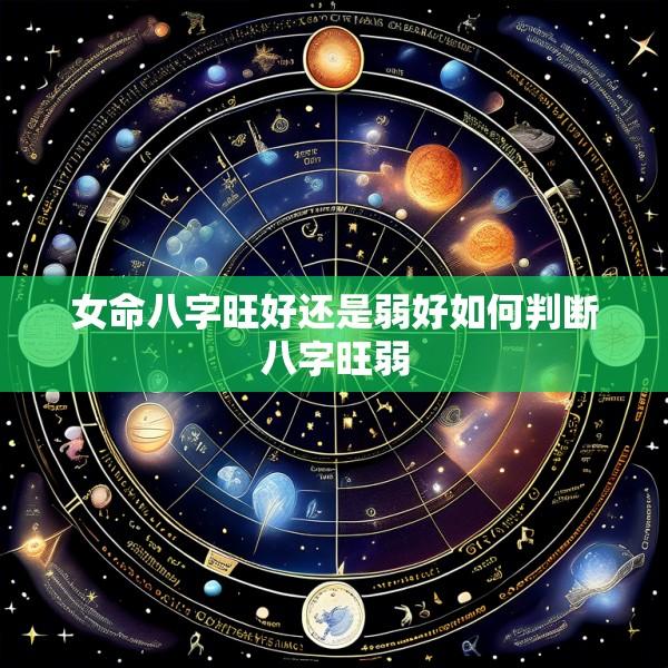 女命八字旺好还是弱好如何判断八字旺弱