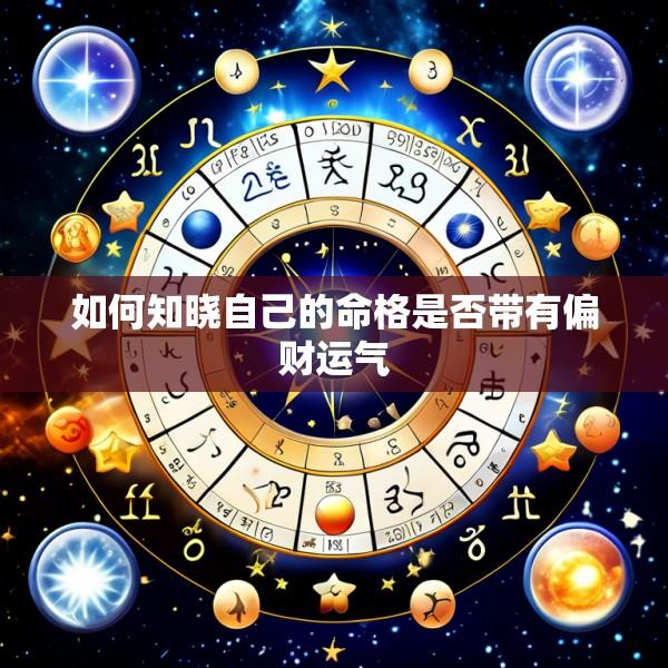 如何知晓自己的命格是否带有偏财运气