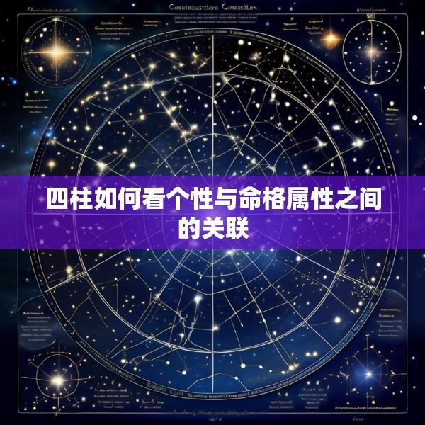 四柱如何看个性与命格属性之间的关联