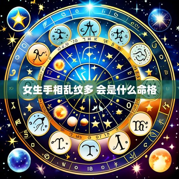 女生手相乱纹多 会是什么命格