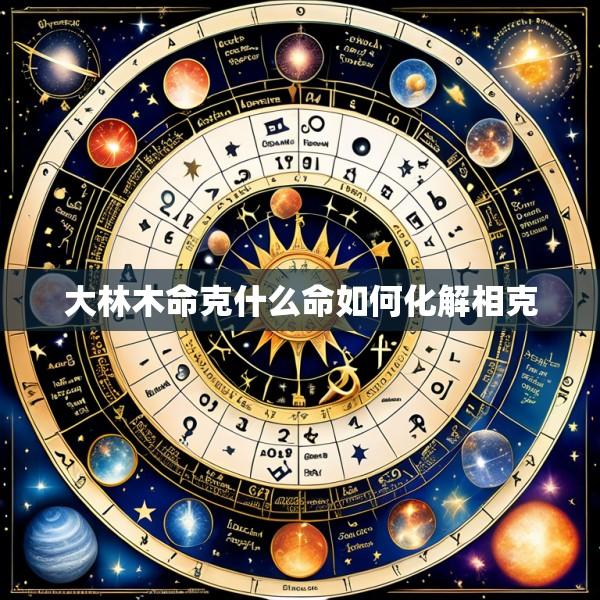 大林木命克什么命如何化解相克