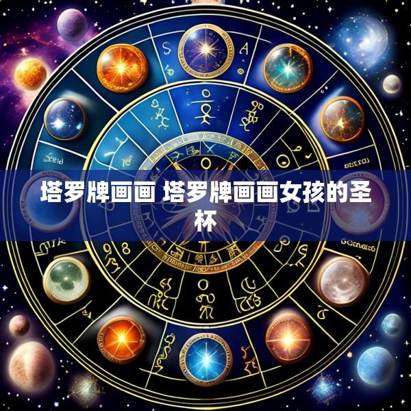 塔罗牌画画 塔罗牌画画女孩的圣杯