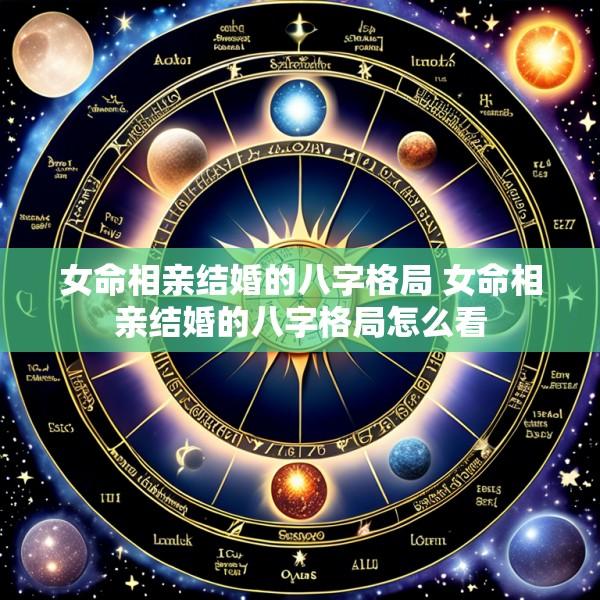 女命相亲结婚的八字格局 女命相亲结婚的八字格局怎么看