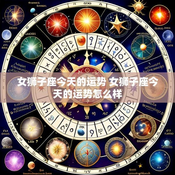 女狮子座今天的运势 女狮子座今天的运势怎么样