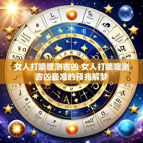 女人打喷嚏测吉凶 女人打喷嚏测吉凶最准的预兆解梦