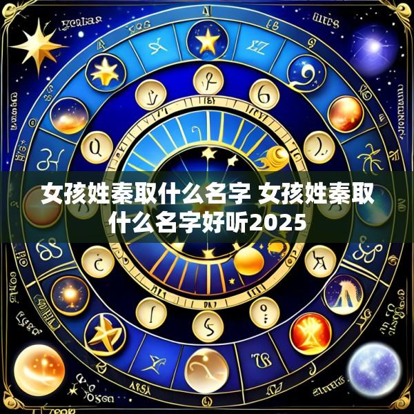 女孩姓秦取什么名字 女孩姓秦取什么名字好听2025