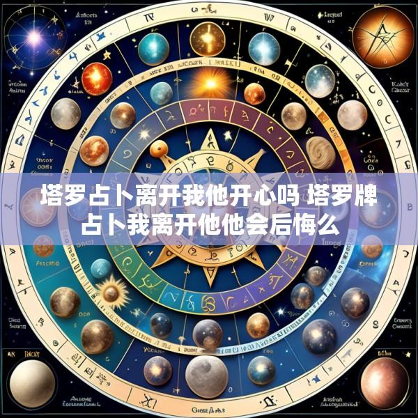 塔罗占卜离开我他开心吗 塔罗牌占卜我离开他他会后悔么