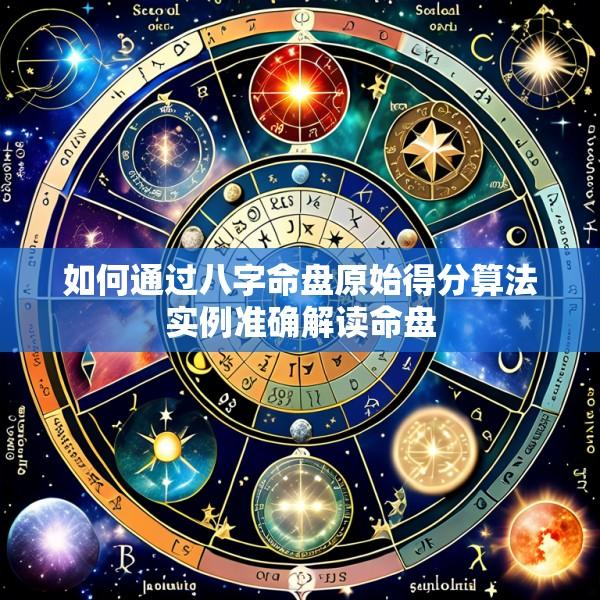 如何通过八字命盘原始得分算法实例准确解读命盘