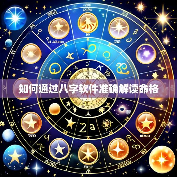 如何通过八字软件准确解读命格