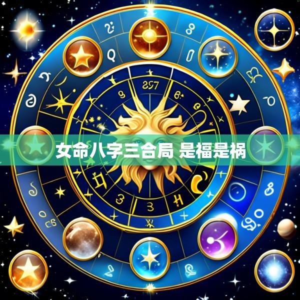 女命八字三合局 是福是祸