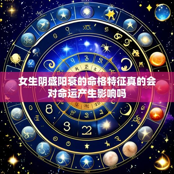 女生阴盛阳衰的命格特征真的会对命运产生影响吗