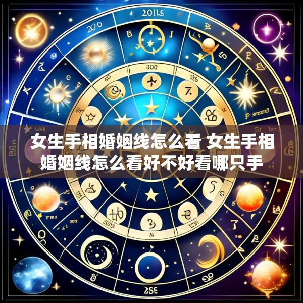 女生手相婚姻线怎么看 女生手相婚姻线怎么看好不好看哪只手