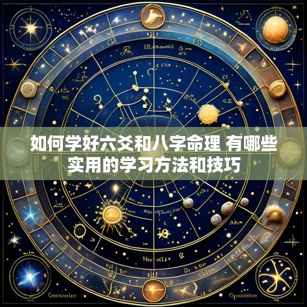 如何学好六爻和八字命理 有哪些实用的学习方法和技巧