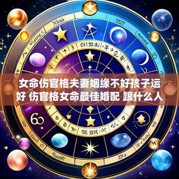 女命伤官格夫妻姻缘不好孩子运好 伤官格女命最佳婚配 跟什么人最配(图文)