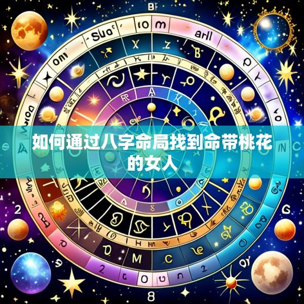 如何通过八字命局找到命带桃花的女人