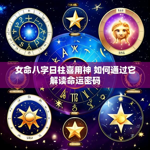 女命八字日柱喜用神 如何通过它解读命运密码