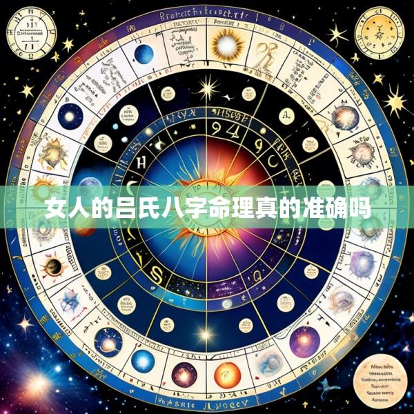 女人的吕氏八字命理真的准确吗