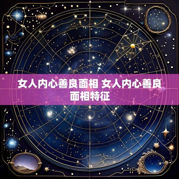 女人内心善良面相 女人内心善良面相特征