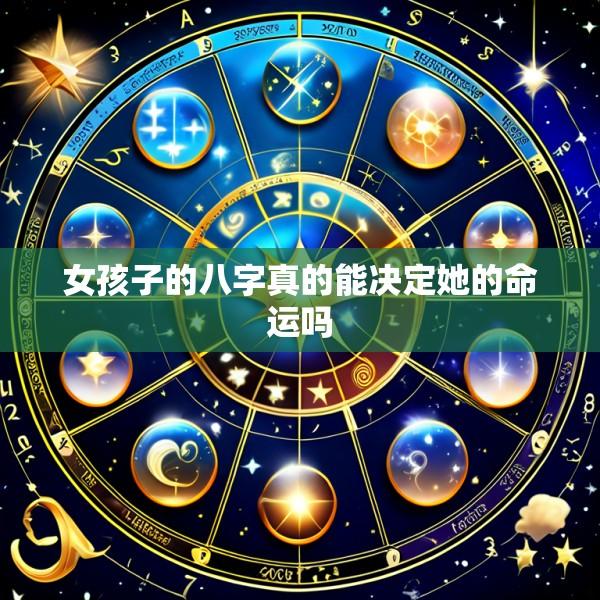 女孩子的八字真的能决定她的命运吗