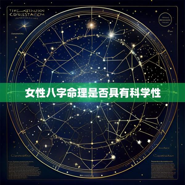 女性八字命理是否具有科学性