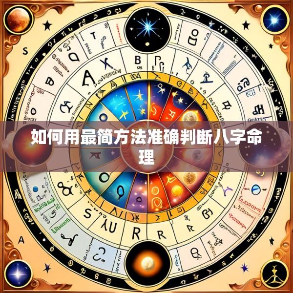 如何用最简方法准确判断八字命理