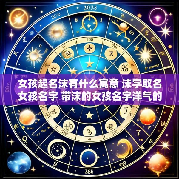 女孩起名沫有什么寓意 沫字取名女孩名字 带沫的女孩名字洋气的