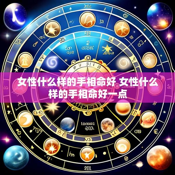 女性什么样的手相命好 女性什么样的手相命好一点