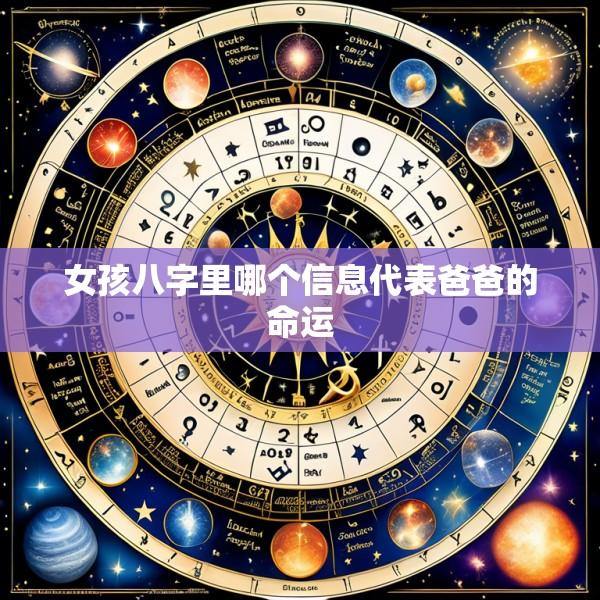女孩八字里哪个信息代表爸爸的命运