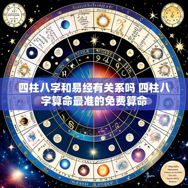 四柱八字和易经有关系吗 四柱八字算命最准的免费算命