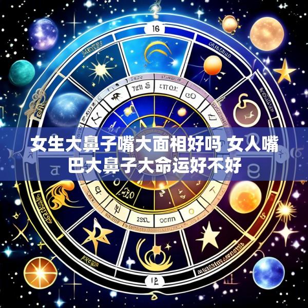 女生大鼻子嘴大面相好吗 女人嘴巴大鼻子大命运好不好