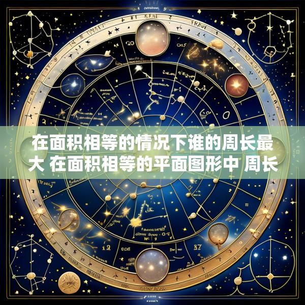 在面积相等的情况下谁的周长最大 在面积相等的平面图形中 周长最大的是哪个