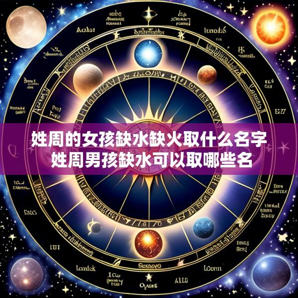姓周的女孩缺水缺火取什么名字 姓周男孩缺水可以取哪些名