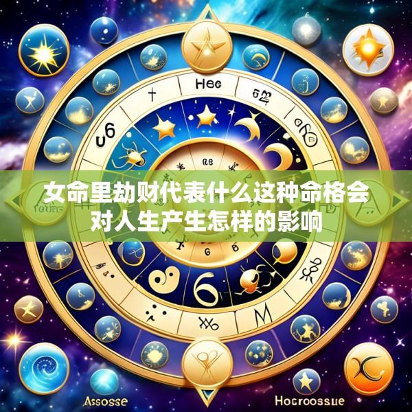 女命里劫财代表什么这种命格会对人生产生怎样的影响