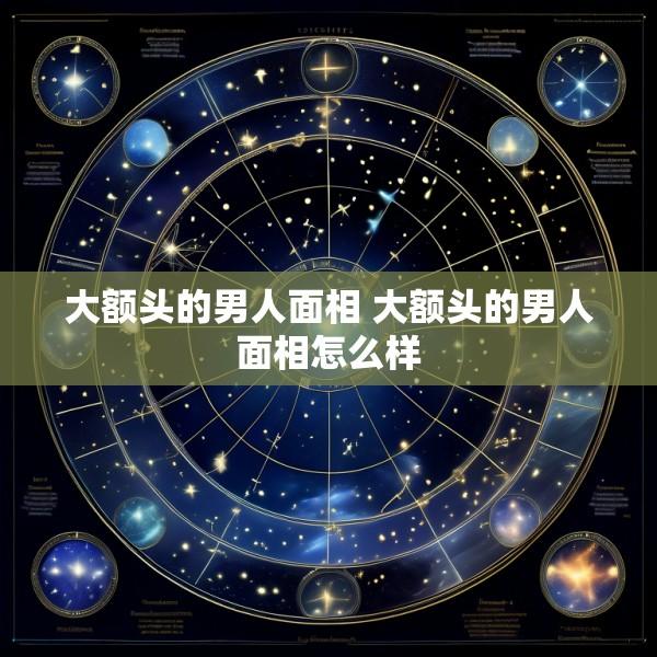 大额头的男人面相 大额头的男人面相怎么样