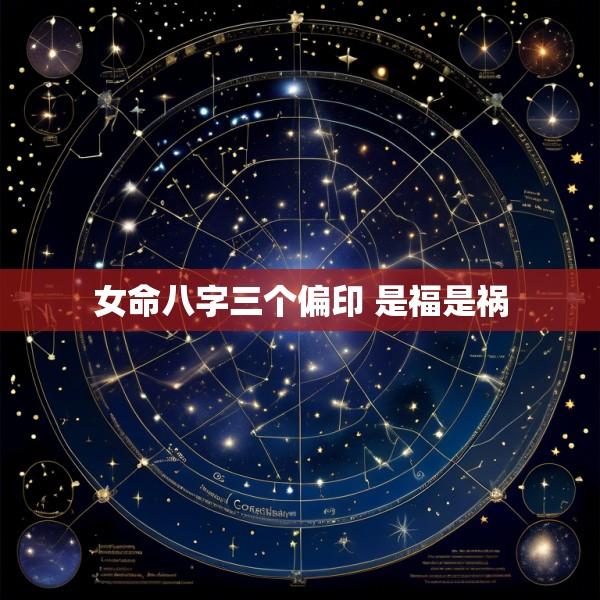 女命八字三个偏印 是福是祸