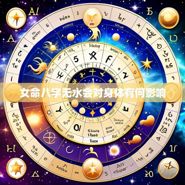 女命八字无水会对身体有何影响