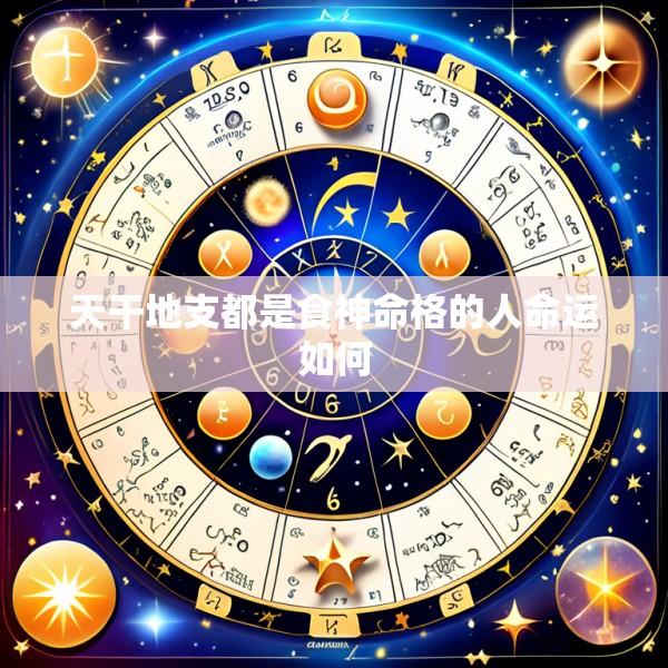 天干地支都是食神命格的人命运如何