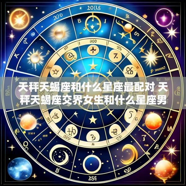 天秤天蝎座和什么星座最配对 天秤天蝎座交界女生和什么星座男最配