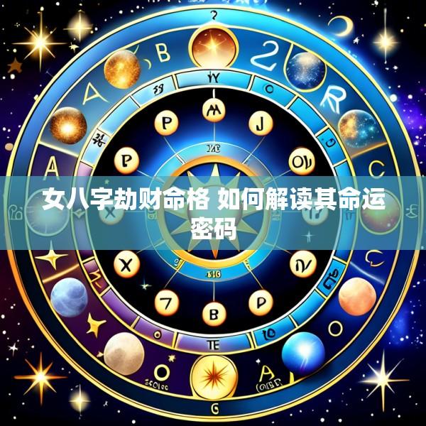 女八字劫财命格 如何解读其命运密码