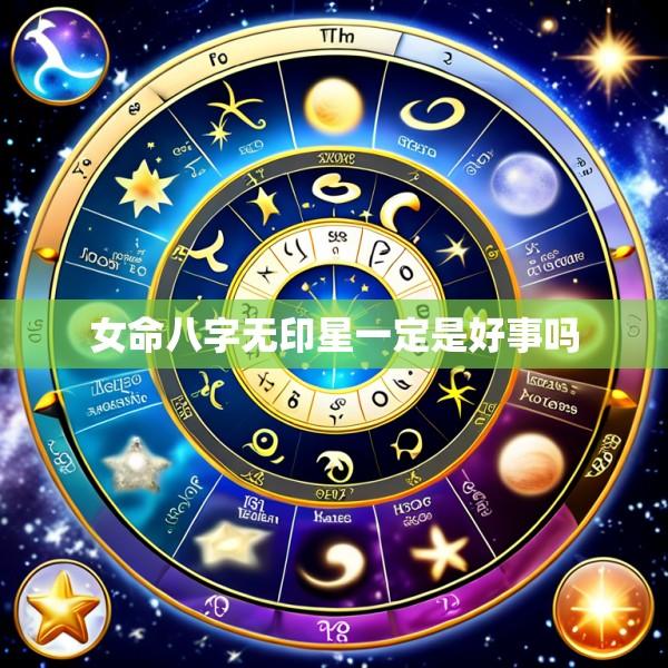 女命八字无印星一定是好事吗
