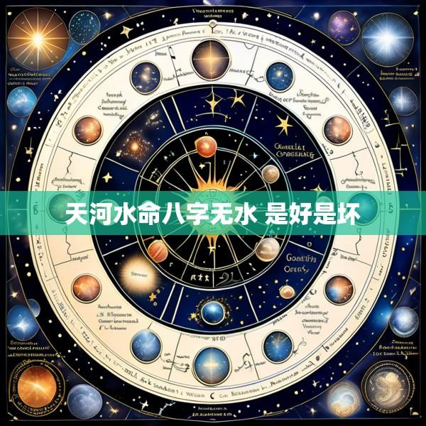 天河水命八字无水 是好是坏